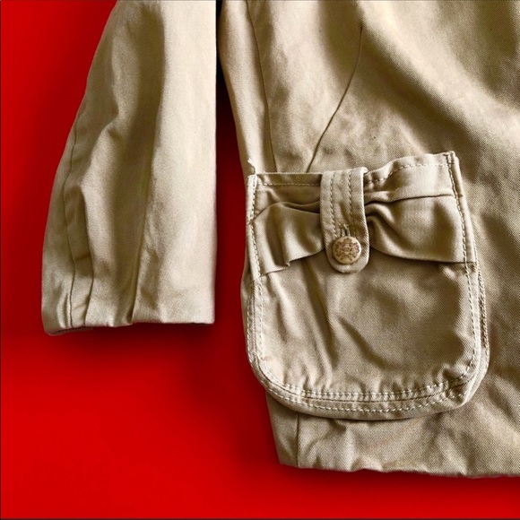 J. Crew Women’s Chino Classic Twill Tan Jacket - Picture 3 of 4